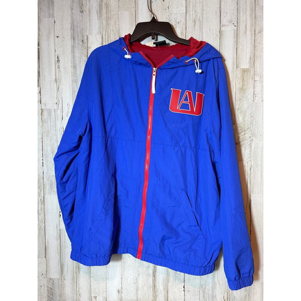 Unisex My Hero Academia UA High Full Zip Hooded Jacket‎ Size XL